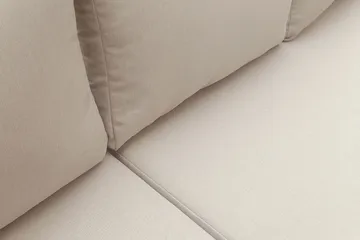 Lainelle 4-seters sofagruppe for altan og terrasse med beige puter - Beige - Hagemøbler & utemiljø - Hagegruppe - Sofagruppe utendørs