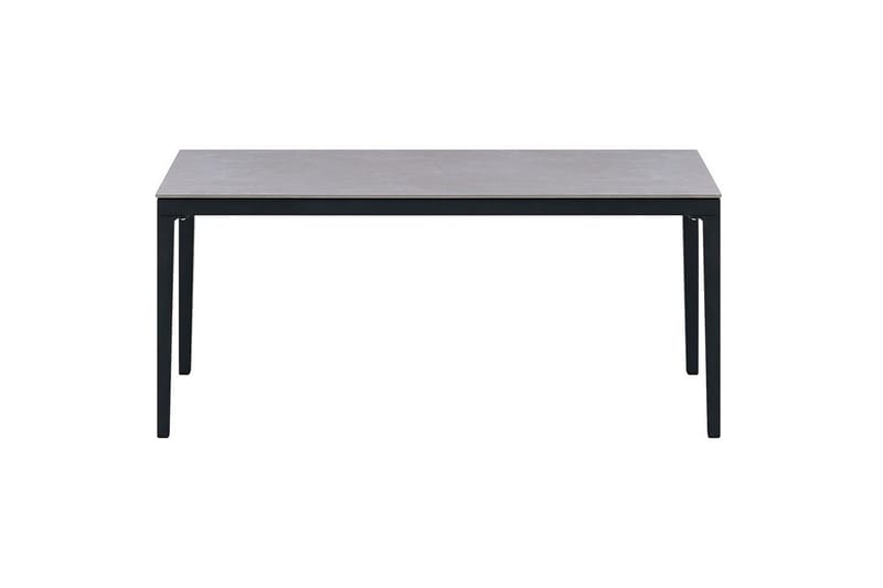 Loungegrupp Beliani Sciacca Grey||Black||Burgundy - Hagemøbler & utemiljø - Hagegruppe - Sofagruppe utendørs
