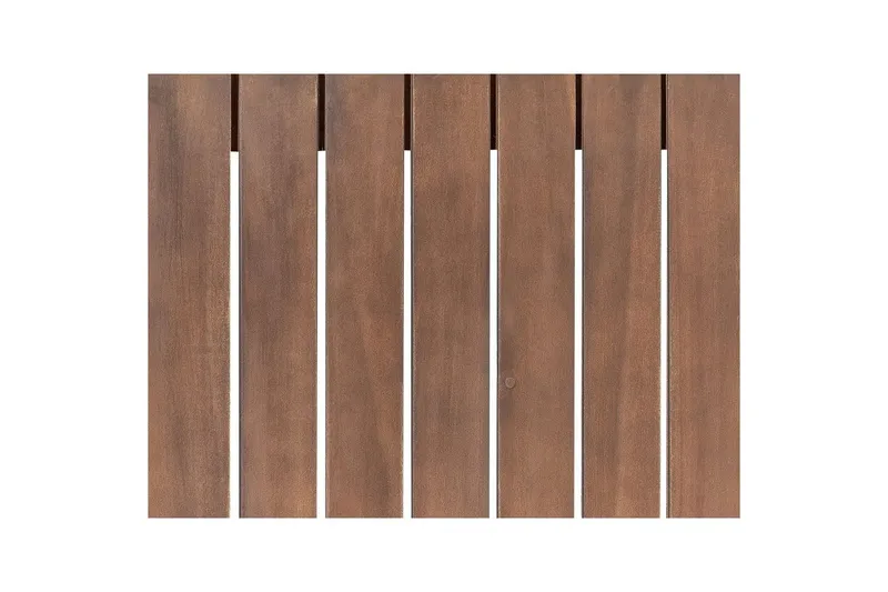 Loungegrupp Beliani Timor Ljus trä/beige, Ja, Högervänd Dark wood||Beige||Grey Right-faced - Hagemøbler & utemiljø - Hagegruppe - Sofagruppe utendørs