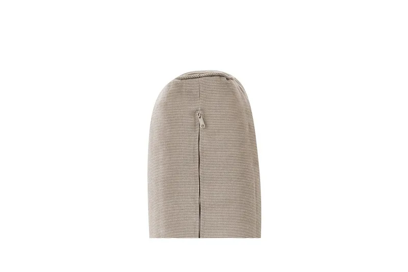 Loungegrupp Beliani Timor Ljus trä/beige, Ja, Högervänd Dark wood||Beige||Grey Right-faced - Hagemøbler & utemiljø - Hagegruppe - Sofagruppe utendørs