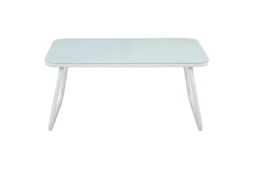 Loungegrupp Beliani Pomonte Svart/Grå White||Grey - Hagemøbler & utemiljø - Hagegruppe - Sofagruppe utendørs