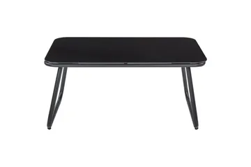 Loungegrupp Beliani Pomonte Svart/Grå Black||Grey - Hagemøbler & utemiljø - Hagegruppe - Sofagruppe utendørs