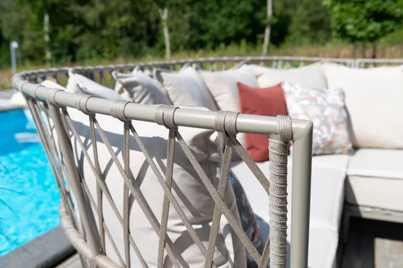 Loungesofa Hillerstorp Jet Set Hjørne - Beige - Hagemøbler & utemiljø - Loungemøbler - Loungesofaer