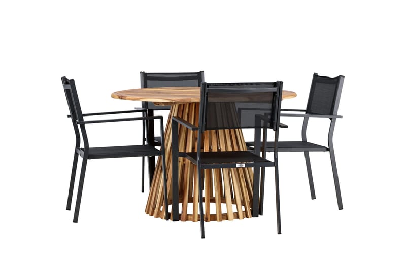 Lumpur Spisegruppe + Copacabana 4 stoler - Hagemøbler & utemiljø - Hagegruppe - Spisegrupper hage