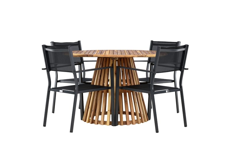 Lumpur Spisegruppe + Copacabana 4 stoler - Hagemøbler & utemiljø - Hagegruppe - Spisegrupper hage
