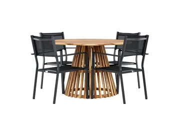 Lumpur Spisegruppe + Copacabana 4 stoler - Hagemøbler & utemiljø - Hagegruppe - Spisegrupper hage