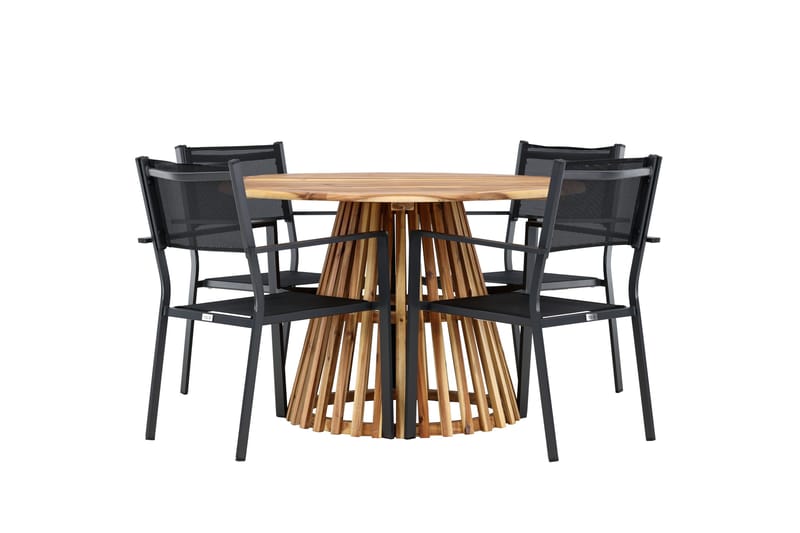 Lumpur Spisegruppe + Copacabana 4 stoler - Hagemøbler & utemiljø - Hagegruppe - Spisegrupper hage