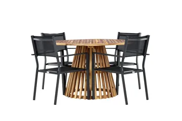 Lumpur Spisegruppe + Copacabana 4 stoler - Hagemøbler & utemiljø - Hagegruppe - Spisegrupper hage