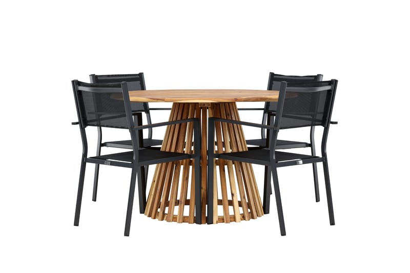 Lumpur Spisegruppe + Copacabana 4 stoler - Hagemøbler & utemiljø - Hagegruppe - Spisegrupper hage