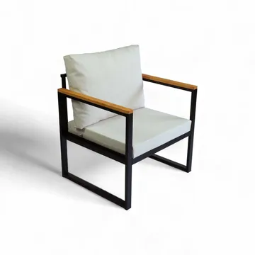 Luvin 3-seters Sofagruppe Utendørs - Beige - Hagemøbler & utemiljø - Hagegruppe - Sofagruppe utendørs