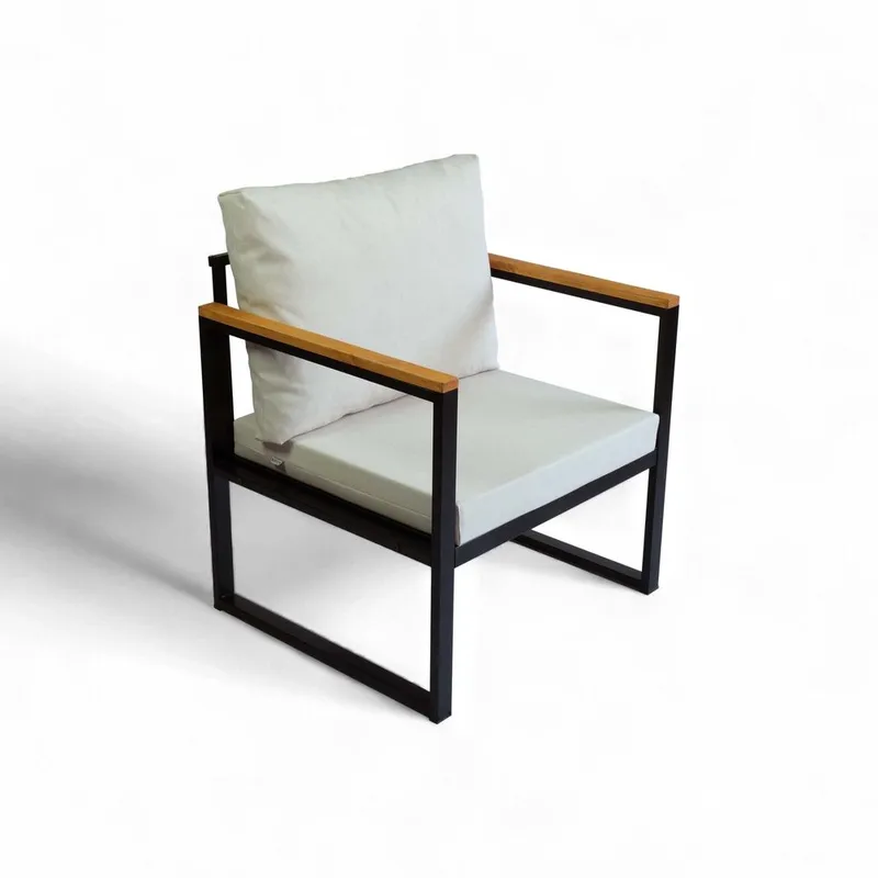 Luvin 3-seters Sofagruppe Utendørs - Beige - Hagemøbler & utemiljø - Hagegruppe - Sofagruppe utendørs