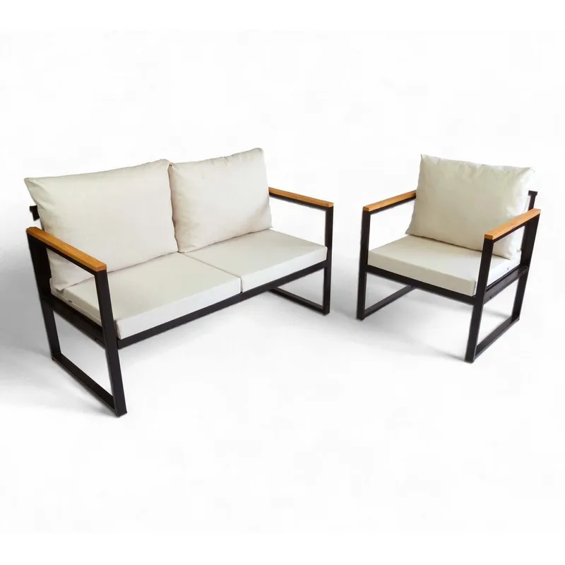 Luvin 3-seters Sofagruppe Utendørs, Beige