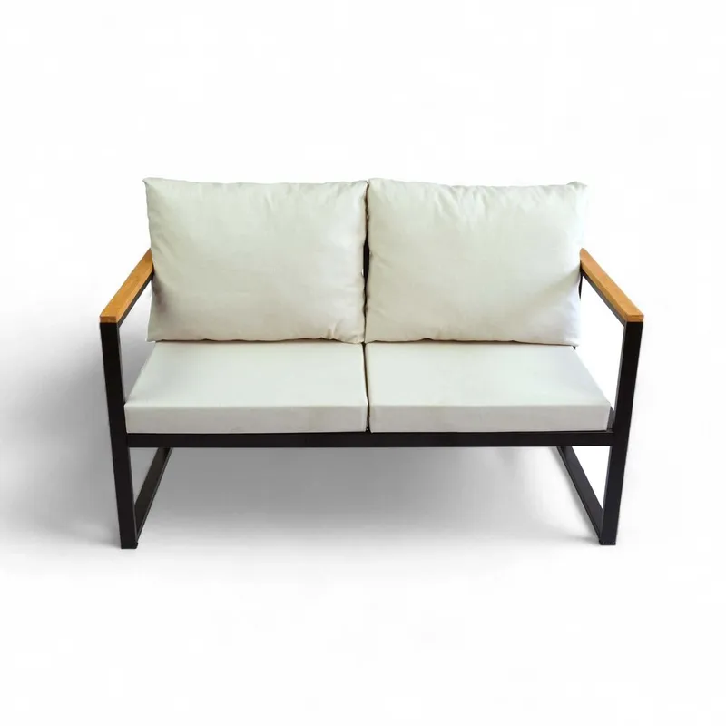 Luvin 4-seters Sofagruppe Utendørs - Beige - Hagemøbler & utemiljø - Hagegruppe - Sofagruppe utendørs