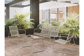 Maplewyn Loungegruppe Utendørs - Beige - Hagemøbler & utemiljø - Hagegruppe - Sofagruppe utendørs