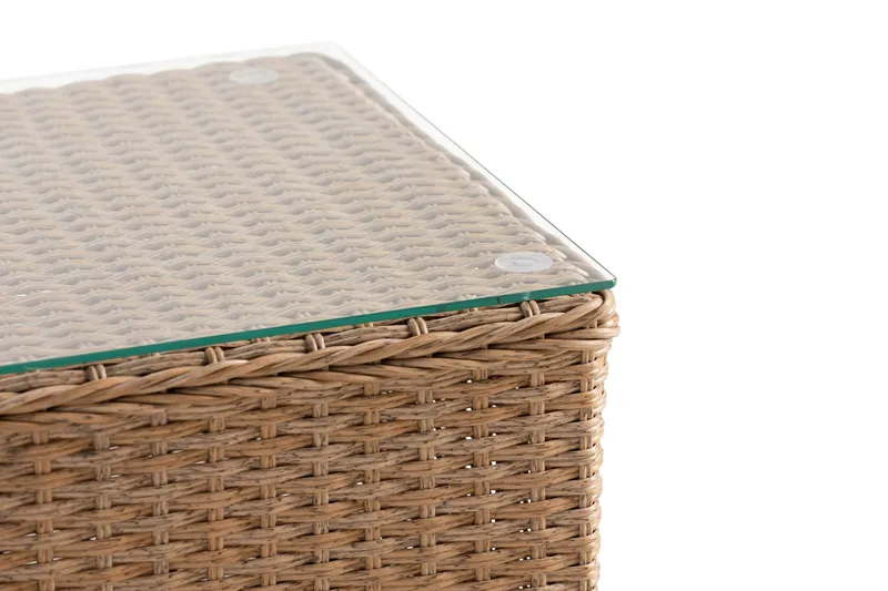 Marcus Cafésett med 2 Light Lenestoler m Pute - Natur - Hagemøbler & utemiljø - Hagegruppe - Cafemøbler & cafesett