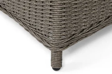 Marcus Spisegruppe 140 Rund + 6 Lenestoler m Pute - Grå - Hagemøbler & utemiljø - Hagegruppe - Spisegrupper hage