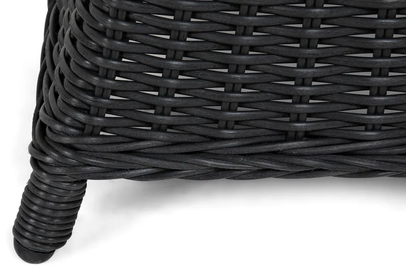 Marcus Spisegruppe 200 + 4 Lenestoler m Pute - Svart - Hagemøbler & utemiljø - Hagegruppe - Spisegrupper hage