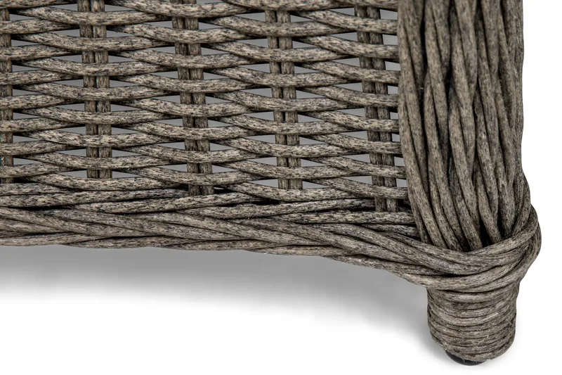 Marcus Spisegruppe 200 + 4 Lenestoler m Pute - Grå - Hagemøbler & utemiljø - Hagegruppe - Spisegrupper hage