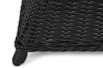 Marcus Spisegruppe 200 + 4 Light Lenestoler m Pute - Svart - Hagemøbler & utemiljø - Hagegruppe - Spisegrupper hage