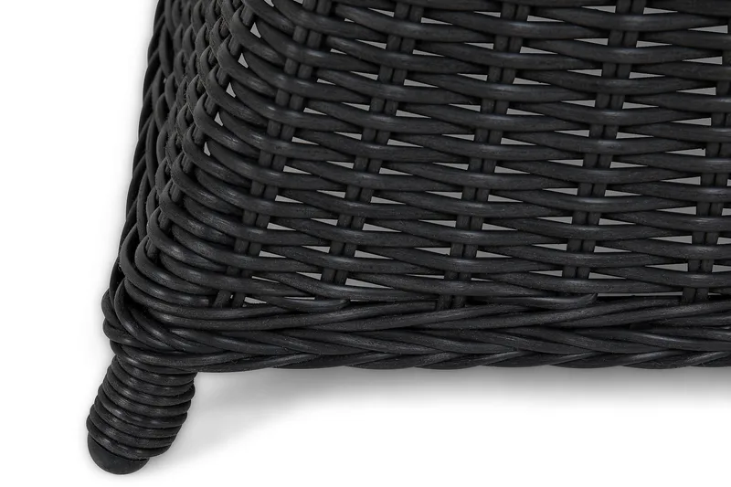 Marcus Spisegruppe 200 + 4 Light Lenestoler m Pute - Svart - Hagemøbler & utemiljø - Hagegruppe - Spisegrupper hage