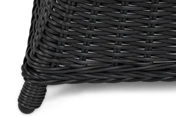 Marcus Spisegruppe 200 + 6 Light Lenestoler m Pute - Svart - Hagemøbler & utemiljø - Hagegruppe - Spisegrupper hage