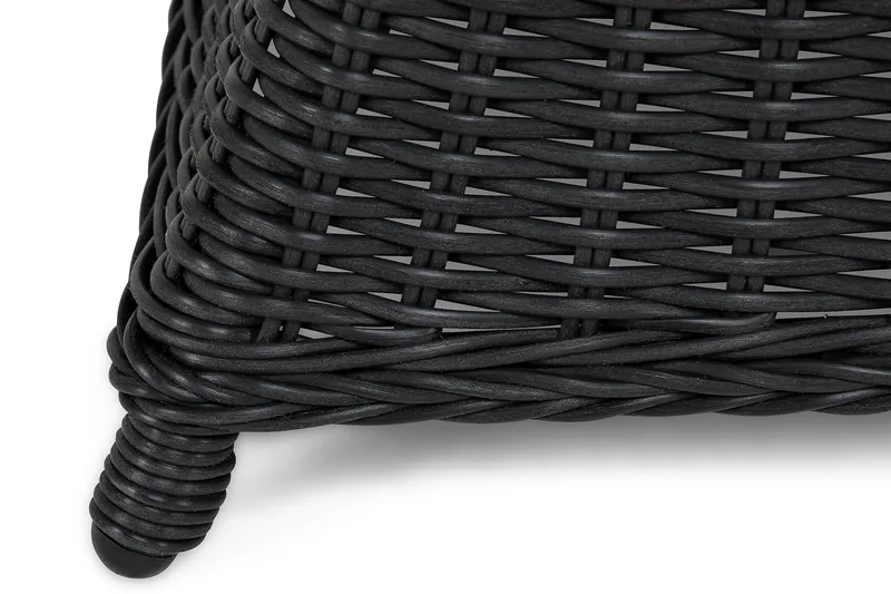 Marcus Spisegruppe 200 + 6 Light Lenestoler m Pute - Svart - Hagemøbler & utemiljø - Hagegruppe - Spisegrupper hage