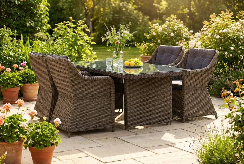 Marcus utendørs spisegruppe 160x90 cm med 4 Marcus utefåtöljer - Grå - Hagemøbler & utemiljø - Hagegruppe - Spisegrupper hage