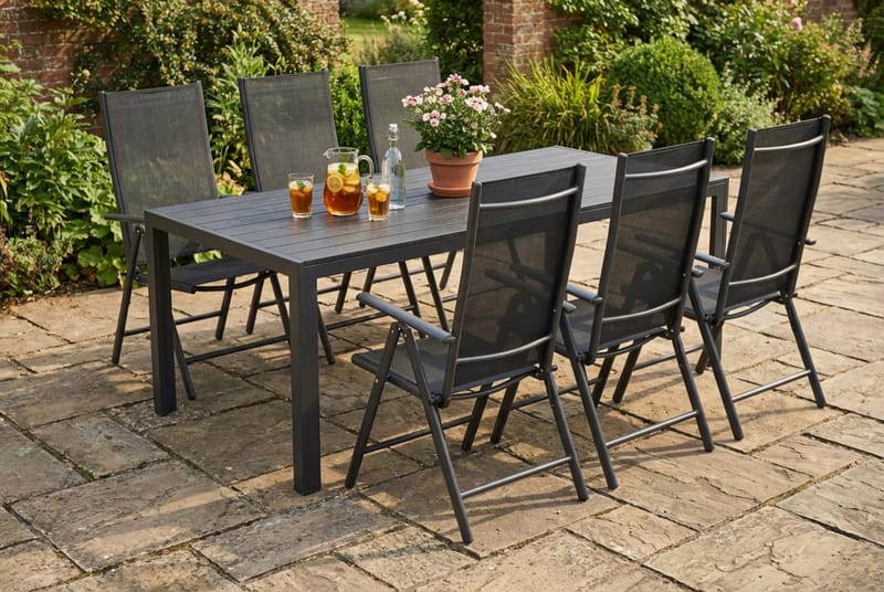 Matgrupp utomhus Comfort Garden - Hagemøbler & utemiljø - Hagegruppe - Spisegrupper hage