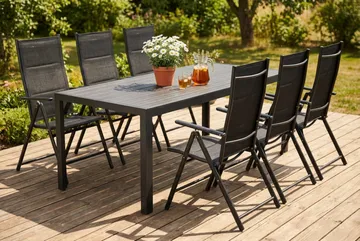 Matgrupp utomhus Comfort Garden - Hagemøbler & utemiljø - Hagegruppe - Spisegrupper hage