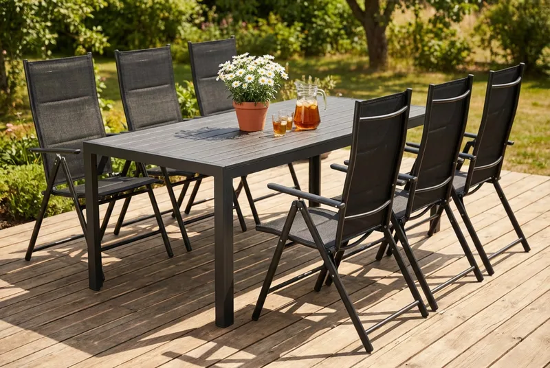 Matgrupp utomhus Comfort Garden - Hagemøbler & utemiljø - Hagegruppe - Spisegrupper hage