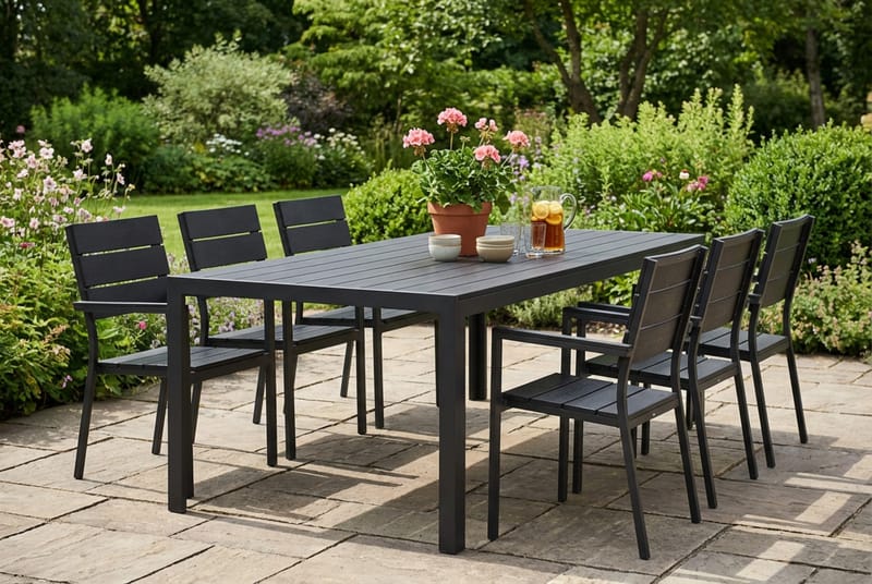 Matgrupp utomhus Comfort Garden - Hagemøbler & utemiljø - Hagegruppe - Spisegrupper hage