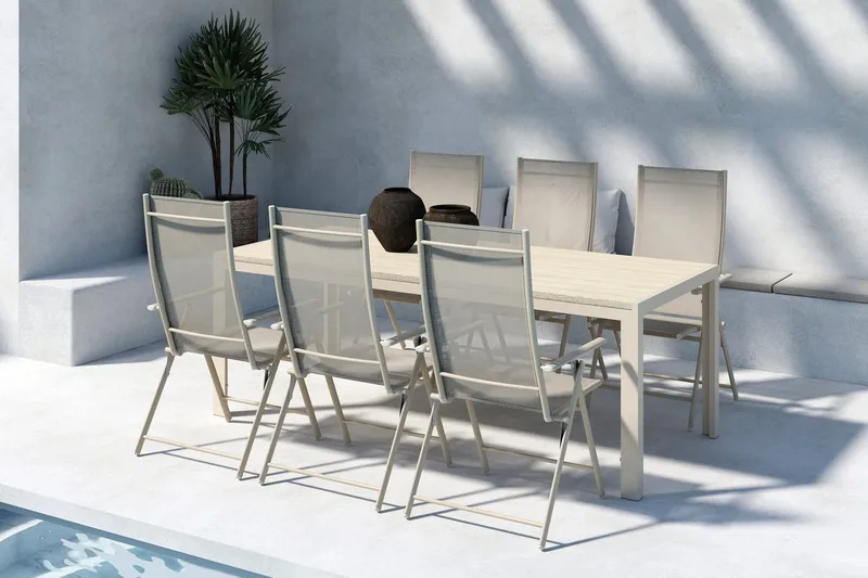 Matgrupp Venture Home Beige Beige 6st