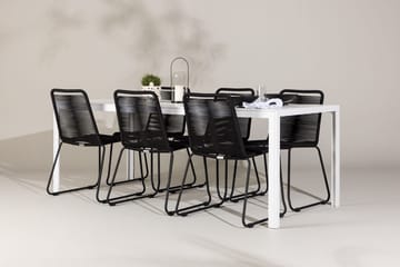 Matgrupp Venture Home Vit - Hagemøbler & utemiljø - Hagegruppe - Spisegrupper hage