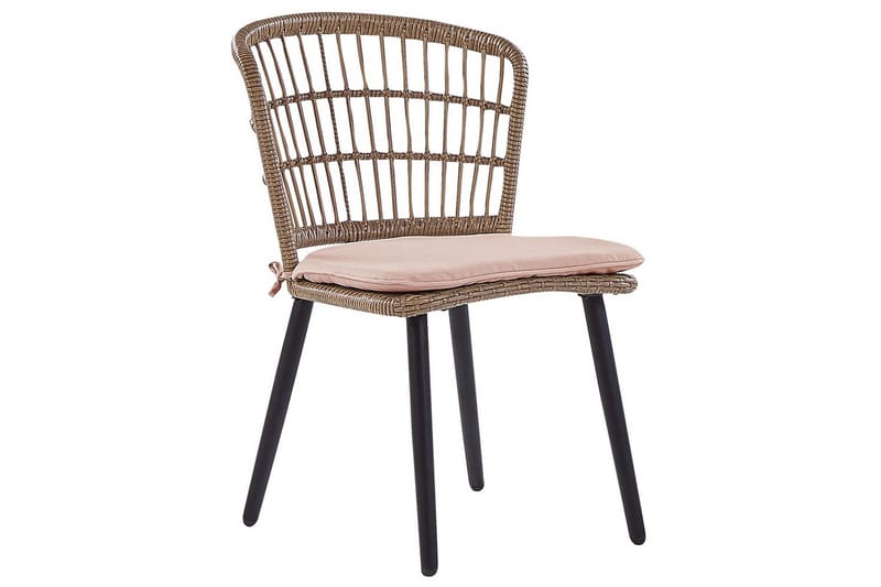 Matsalsset Beliani Aliano Beige - Hagemøbler & utemiljø - Hagegruppe - Spisegrupper hage