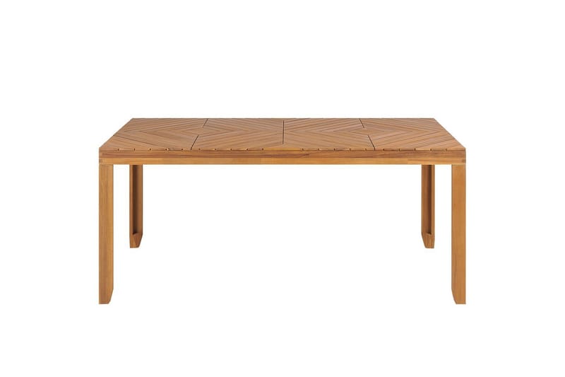 Matsalsset Beliani Baratti 4-Sits Light wood - Hagemøbler & utemiljø - Hagegruppe - Spisegrupper hage