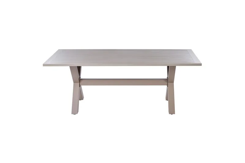 Matsalsset Beliani Cascais Taupe - Hagemøbler & utemiljø - Hagegruppe - Spisegrupper hage