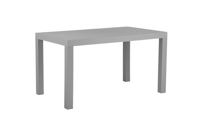 Matsalsset Beliani Fossano Ljusgrå, 6-Sits Light grey - Hagemøbler & utemiljø - Hagegruppe - Spisegrupper hage