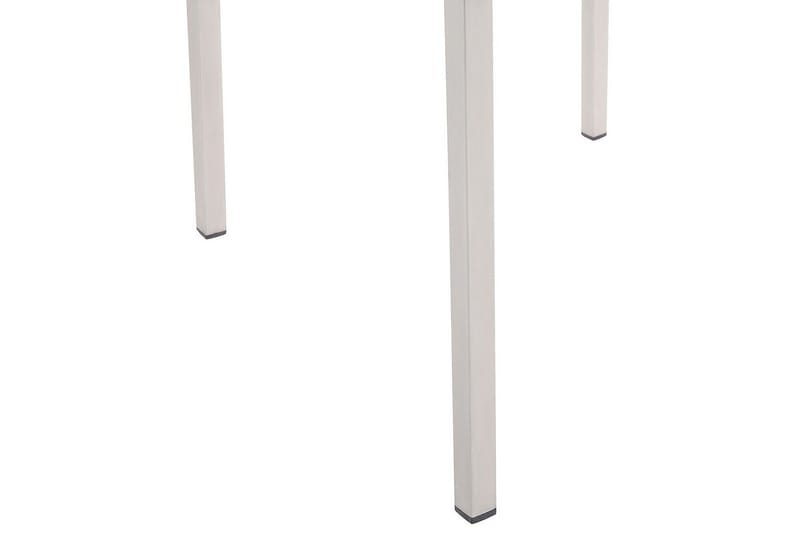 Matsalsset Beliani Grosseto Grafitgrå/Svart/Silver, 6-Sits Grey||Silver - Hagemøbler & utemiljø - Hagegruppe - Spisegrupper hage