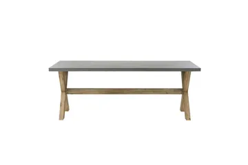 Matsalsset Beliani Maros/Olbia 4-Sits Natural - Hagemøbler & utemiljø - Hagegruppe - Spisegrupper hage