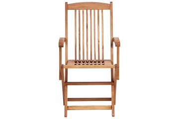 Matsalsset Beliani Maui II Ljus trä, 6-Sits Light wood - Hagemøbler & utemiljø - Hagegruppe - Spisegrupper hage