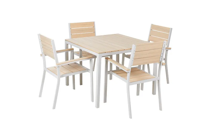 Matsalsset Beliani Prato Beige