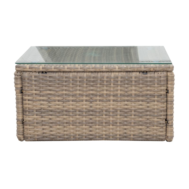 Mendoza 4-seters Sofagruppe - Brun / Beige puter - Hagemøbler & utemiljø - Hagegruppe - Sofagruppe utendørs