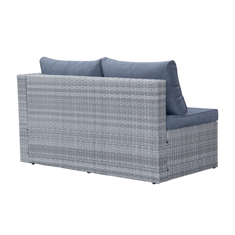 Mendoza 4-seters Sofagruppe - Grå - Hagemøbler & utemiljø - Hagegruppe - Sofagruppe utendørs