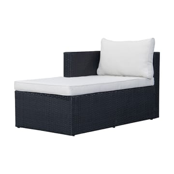 Mendoza 4-seters Sofagruppe - Svart / Hvite puter - Hagemøbler & utemiljø - Hagegruppe - Sofagruppe utendørs