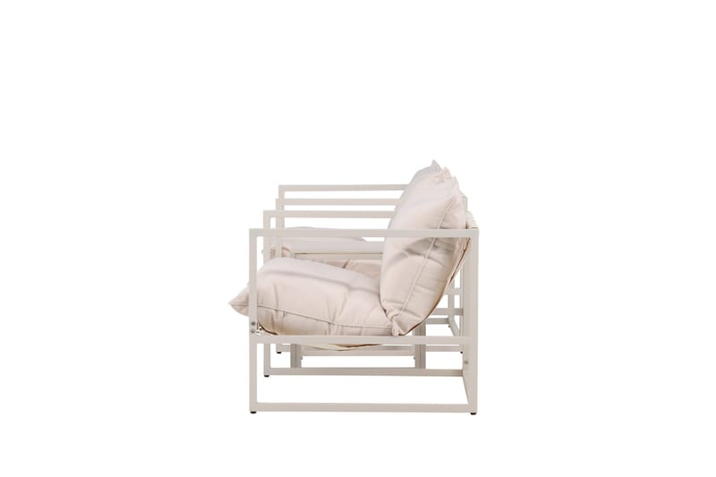 Messina Sofagruppe Utendørs 2-seter - Beige - Hagemøbler & utemiljø - Hagegruppe - Sofagruppe utendørs