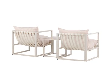 Messina Sofagruppe Utendørs 2-seter - Beige - Hagemøbler & utemiljø - Hagegruppe - Sofagruppe utendørs