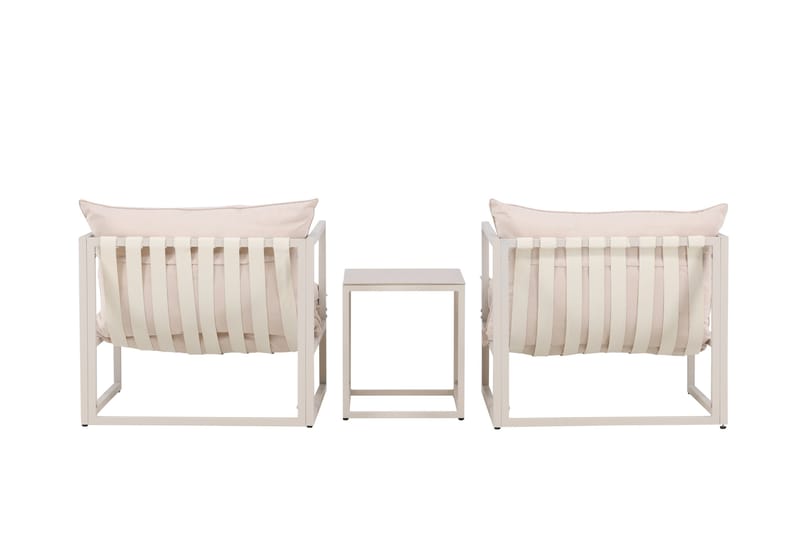 Messina Sofagruppe Utendørs 2-seter - Beige - Hagemøbler & utemiljø - Hagegruppe - Sofagruppe utendørs