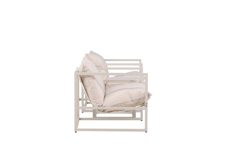 Messina Sofagruppe Utendørs 2-seter - Beige - Hagemøbler & utemiljø - Hagegruppe - Sofagruppe utendørs