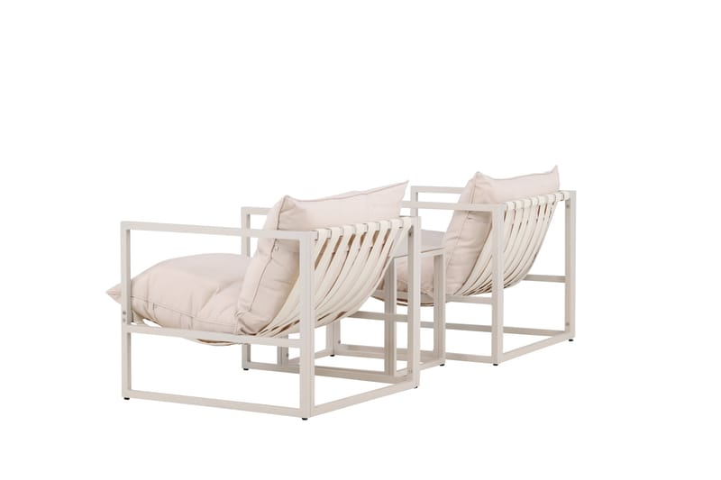 Messina Sofagruppe Utendørs 2-seter - Beige - Hagemøbler & utemiljø - Hagegruppe - Sofagruppe utendørs
