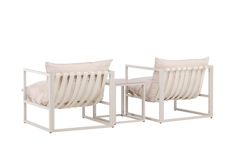 Messina Sofagruppe Utendørs 2-seter - Beige - Hagemøbler & utemiljø - Hagegruppe - Sofagruppe utendørs